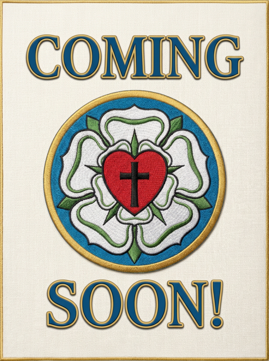 Church banner reading “Coming Soon! Our New Sanctuary & Community Center”